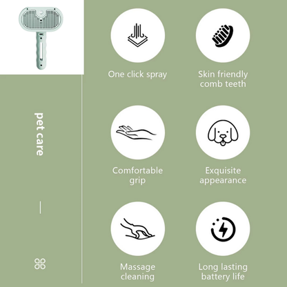 Shedsy™ Mist Pet Brush